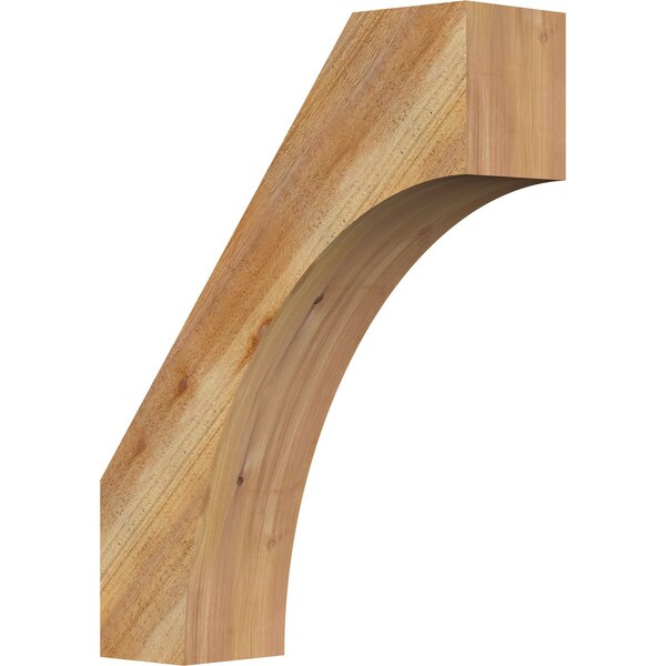 Ekena Millwork 6"W x 20"D x 26"H Westlake Rough Sawn Knee Brace, Western Red Cedar BRC06X20X26WTL00RWR - main
